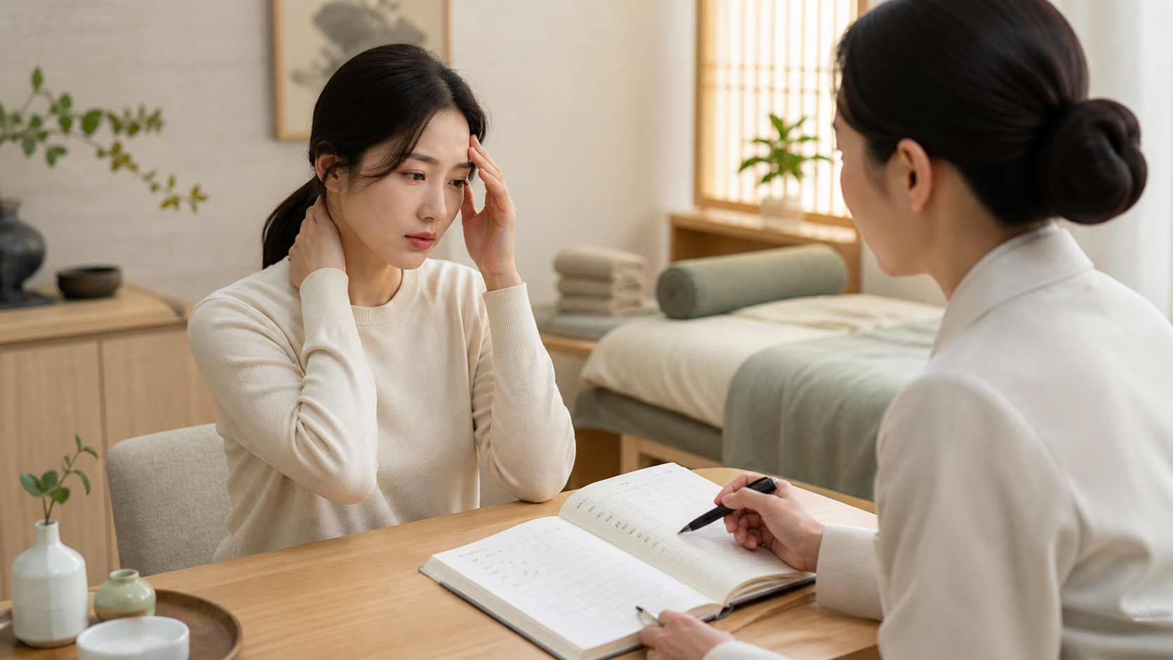 동탄 교통사고 치료, 두통과 어지럼이 나중에 남을 때 대표 이미지